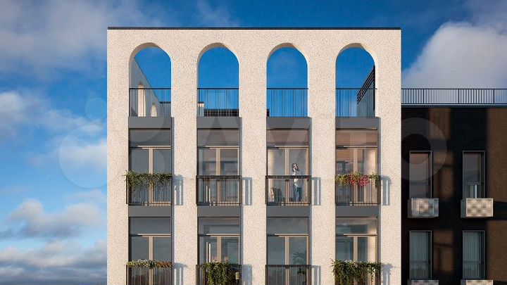 3-к. квартира, 73 м², 2/8 эт.