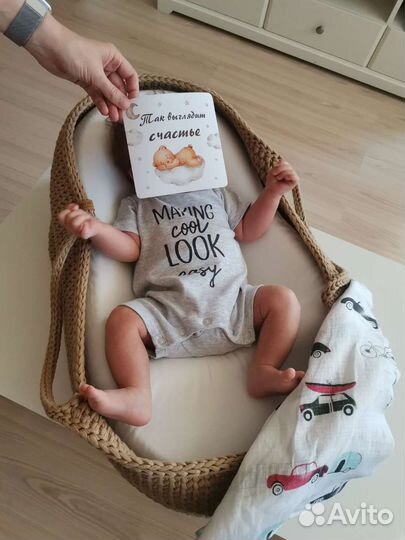 Люлька переноска и кокон для новорожденных