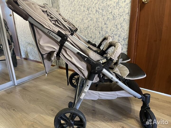 Коляска для двойни или погодок farfello