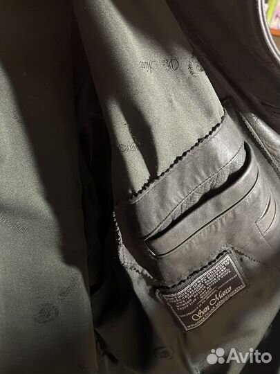 Мужская кожаная куртка San Marco