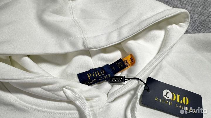 Худи Polo ralph lauren (Fashion) Белый