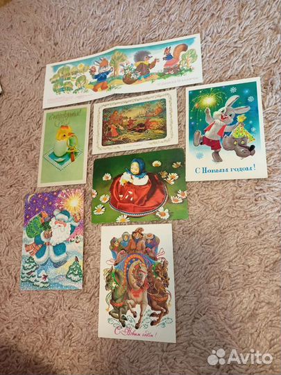 Наборы открыток по тематикам, и штучные, СССР