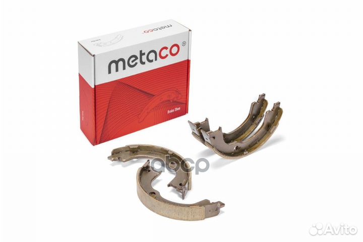 Колодки ручного тормоза к-кт '3030-023 metaco