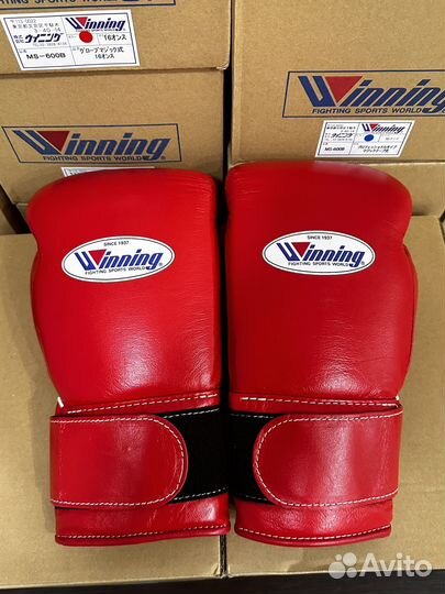 Перчатки Winning MS-400b 12oz