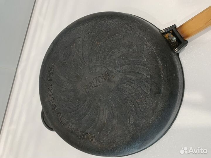 Чугунная сковорода гриль