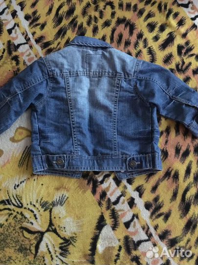 Джинсовая куртка-джинсовка