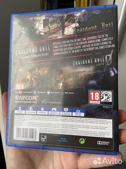 Resident Evil origins collection ps4