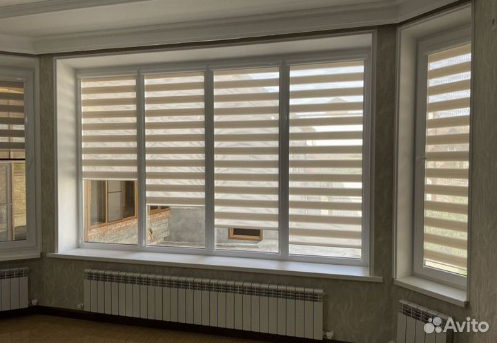 Жалюзи рулонные шторы день/ночь