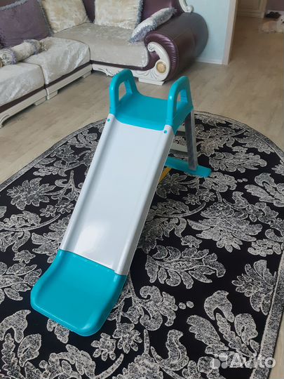 Детская горка пластиковая для дома