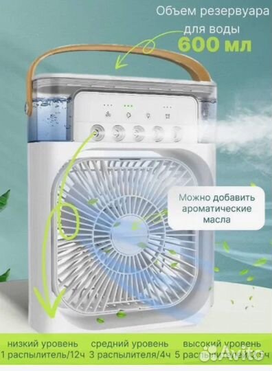 Мини-кондиционер, портативный вентилятор