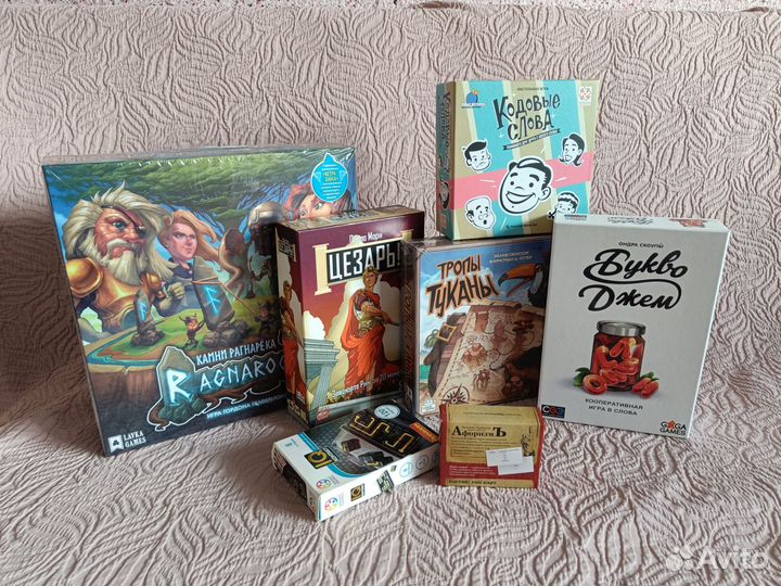 Настольные игры 8+, 10+