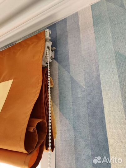 Шторы римские бу