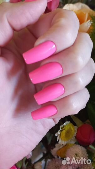 Маникюр наращивание