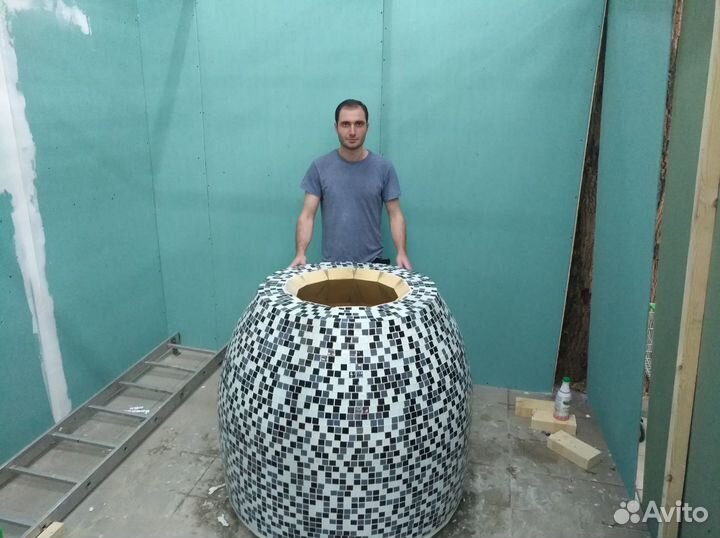 Тандыр.Тандырщик. Мастер. Грузинский тандыр