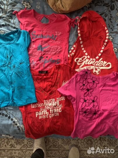 Пакет вещей на девочку на 4-6 лет