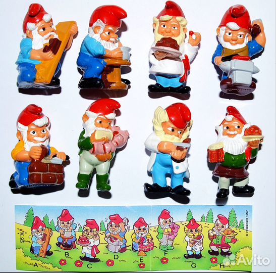 Киндер Гномы мастеровые