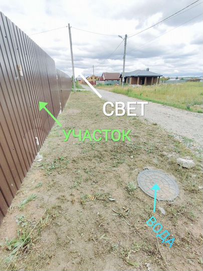 Участок 10 сот. (СНТ, ДНП)