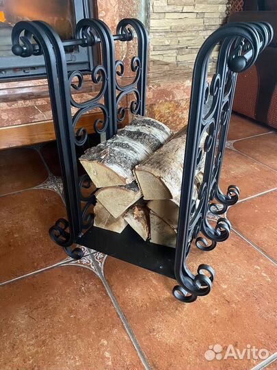 Дровник металлический №3