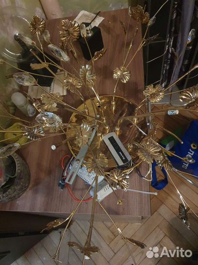 Люстра потолочная бу