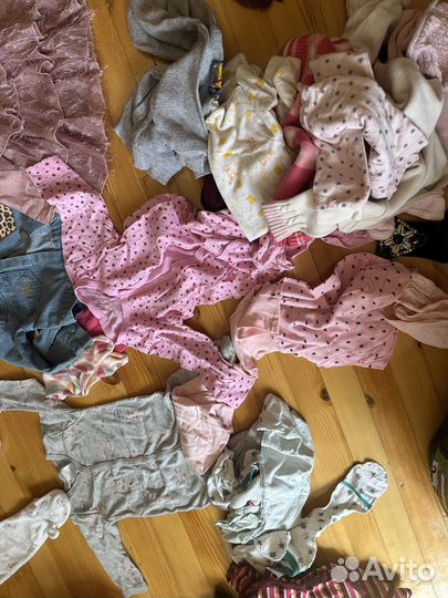 Вещи пакетом на девочку 92 98