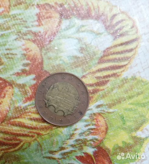 Чешские кроны монеты