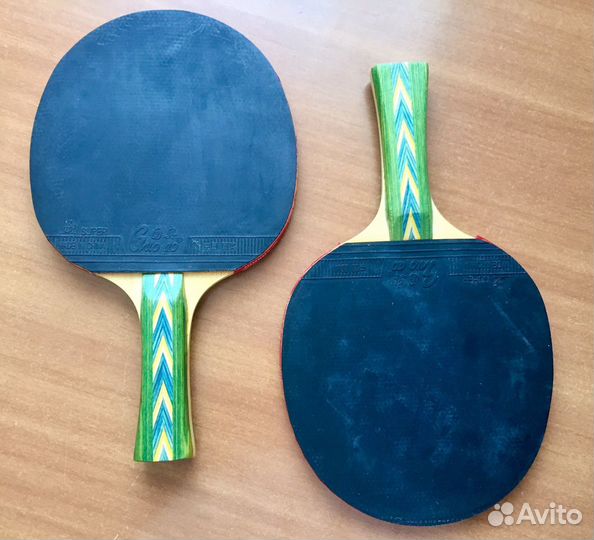 Ракетки для настольного тенниса СССР и Викинг