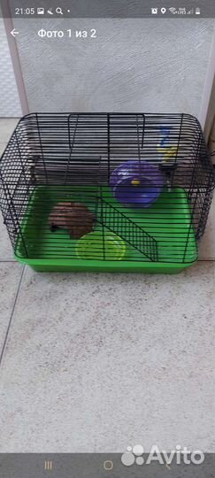 Клетка для хомяка