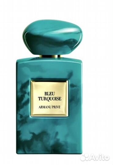 Armani prive bleu turquoise