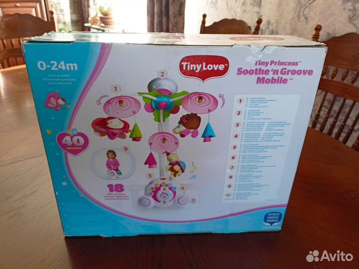 Мобиль на кроватку Tiny Princess