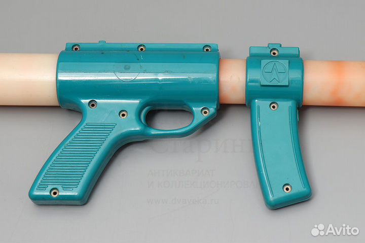 Детское цилиндрическое помповое ружье СССР