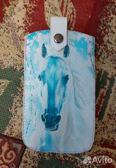 Кожаный чехол для телефона