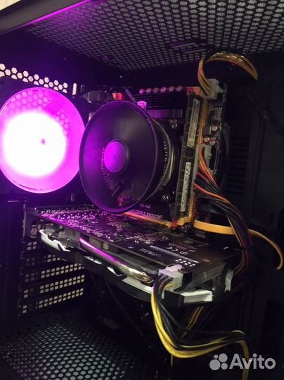 Мощный Игровой комп 16 ядер/32gb/rx570