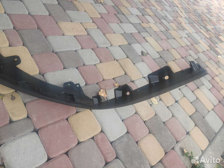 Киа спортейдж 3Нижний спойлер переднего бампера
