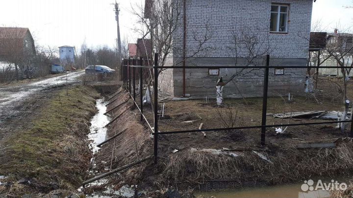 Сваи заборные