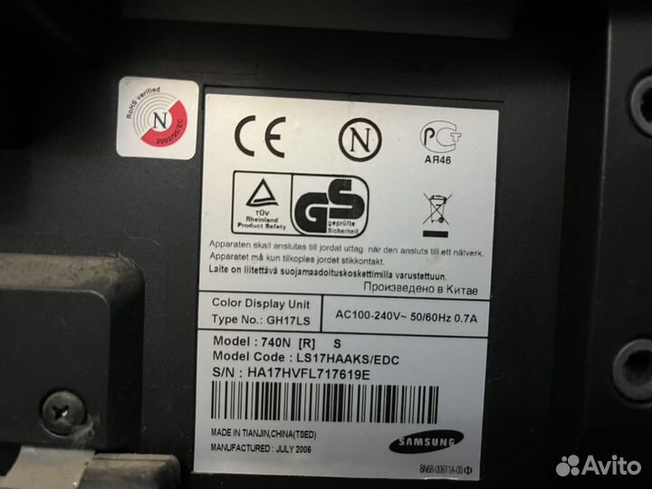 Монитор samsung