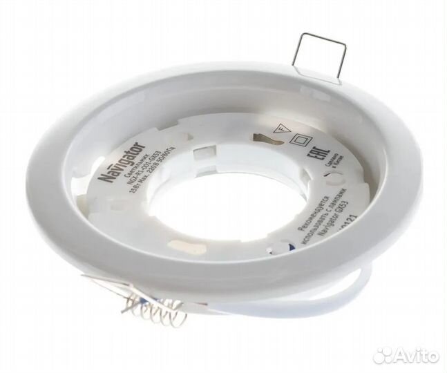 Светильник gx53 белый