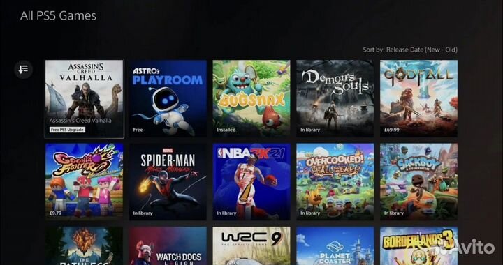 Игры на ps4 и ps5