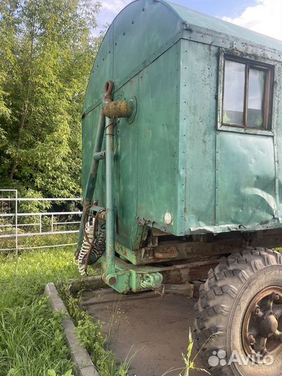 Прицеп двухосный на маз с кунгом