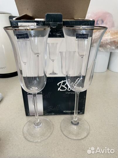Бокалы для шампанского (новые)