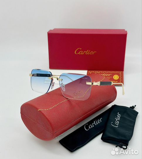 Солнцезащитные очки мужские cartier