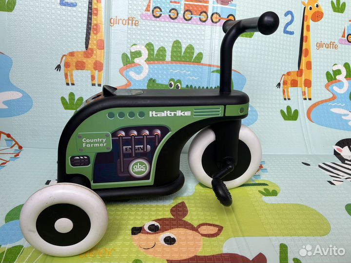 3х колесный велосипед-беговел каталка Italtrike