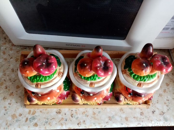 Набор банок для сыпучих продуктов