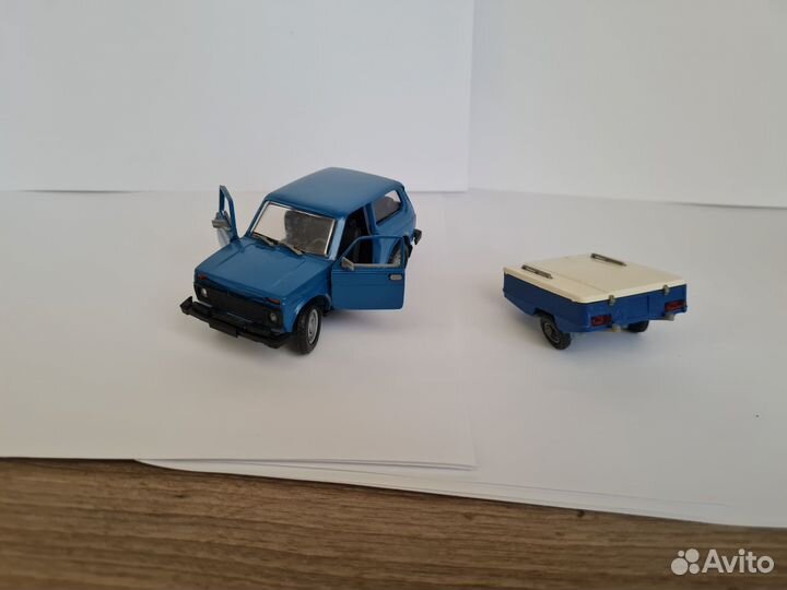 Ваз 2121 Нива с прицепом Скиф