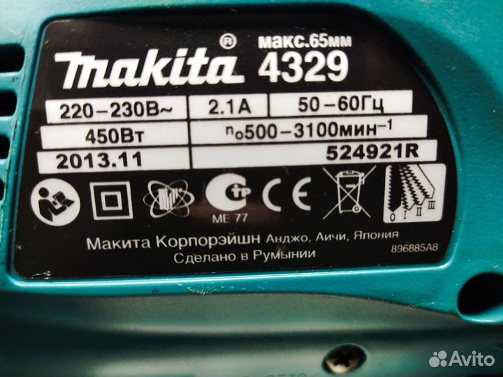 Лобзик makita 4329