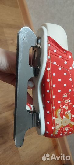 Коньки детские двухполозные 30