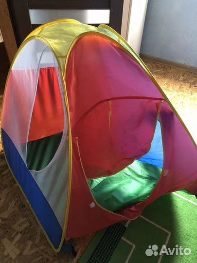 Детский игровой туннель с шариками