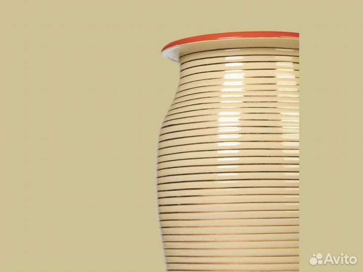 Ваза керамическая винтажная антиквариат из США