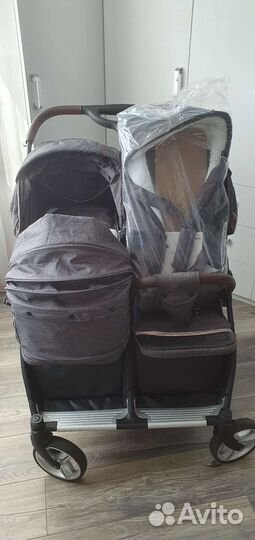 Коляска для двойни carrello connect