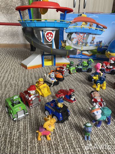 Игрушки щенячий патруль