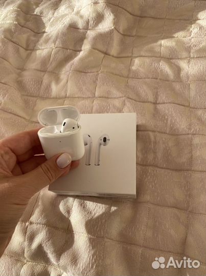 Беспроводные наушники apple airpods 2 оригинал